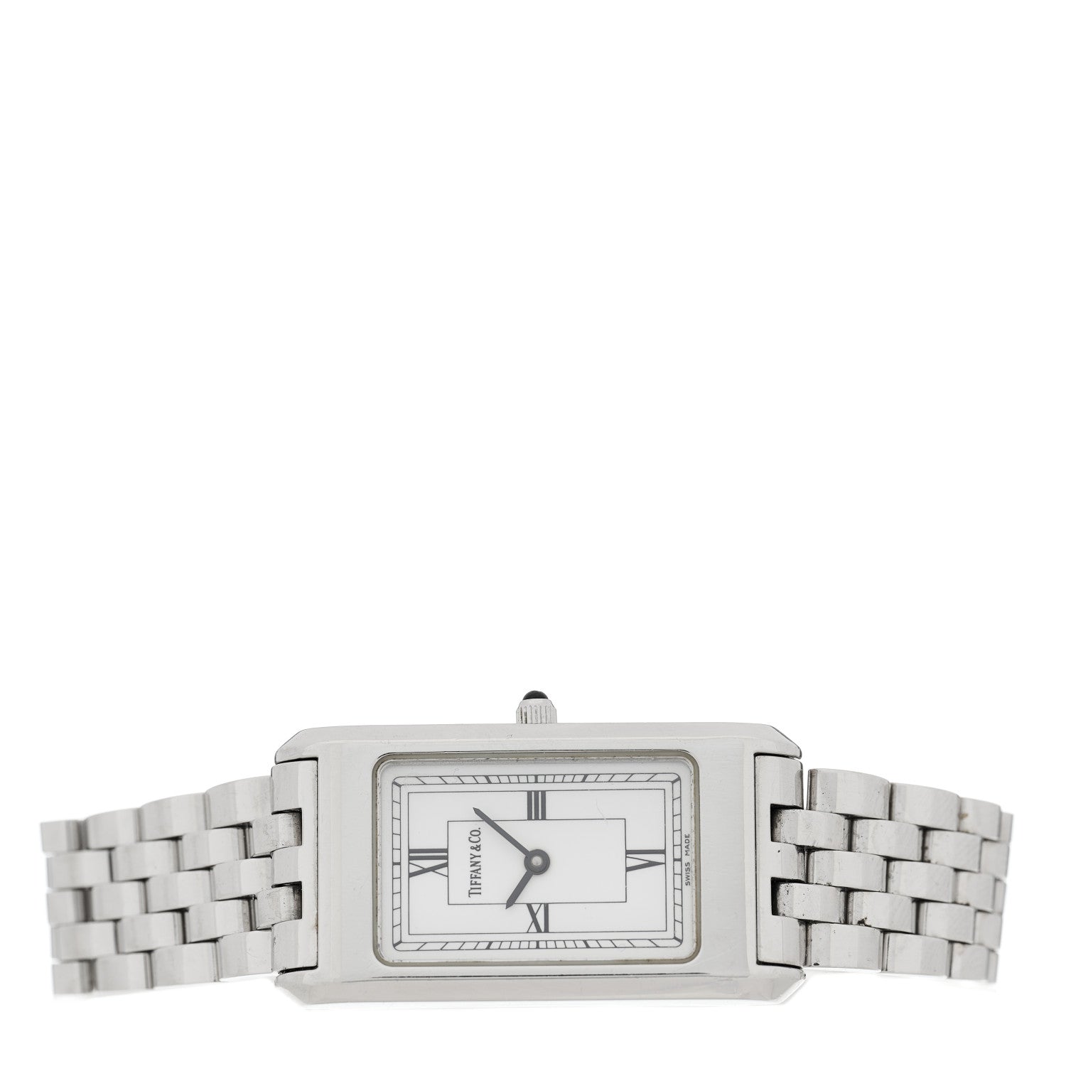 Tiffany Stainless Steel 20mm Portfolio Quartz Watch 2 of 4
