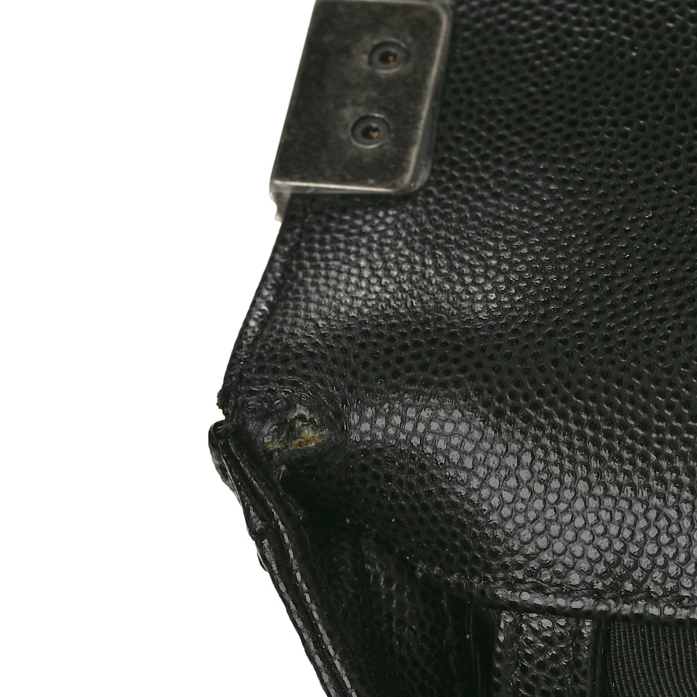 Caviar Quilted Large Boy Flap Black