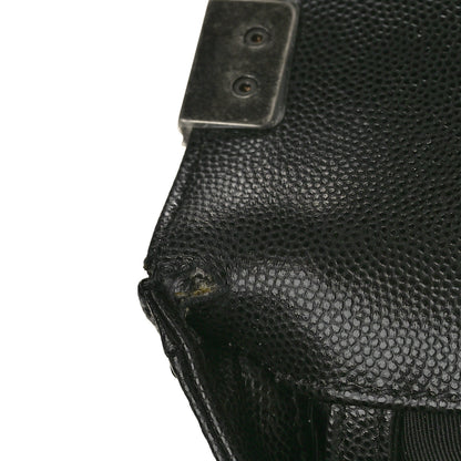 Chanel Caviar Quilted Large Boy Flap Black 11 of 12