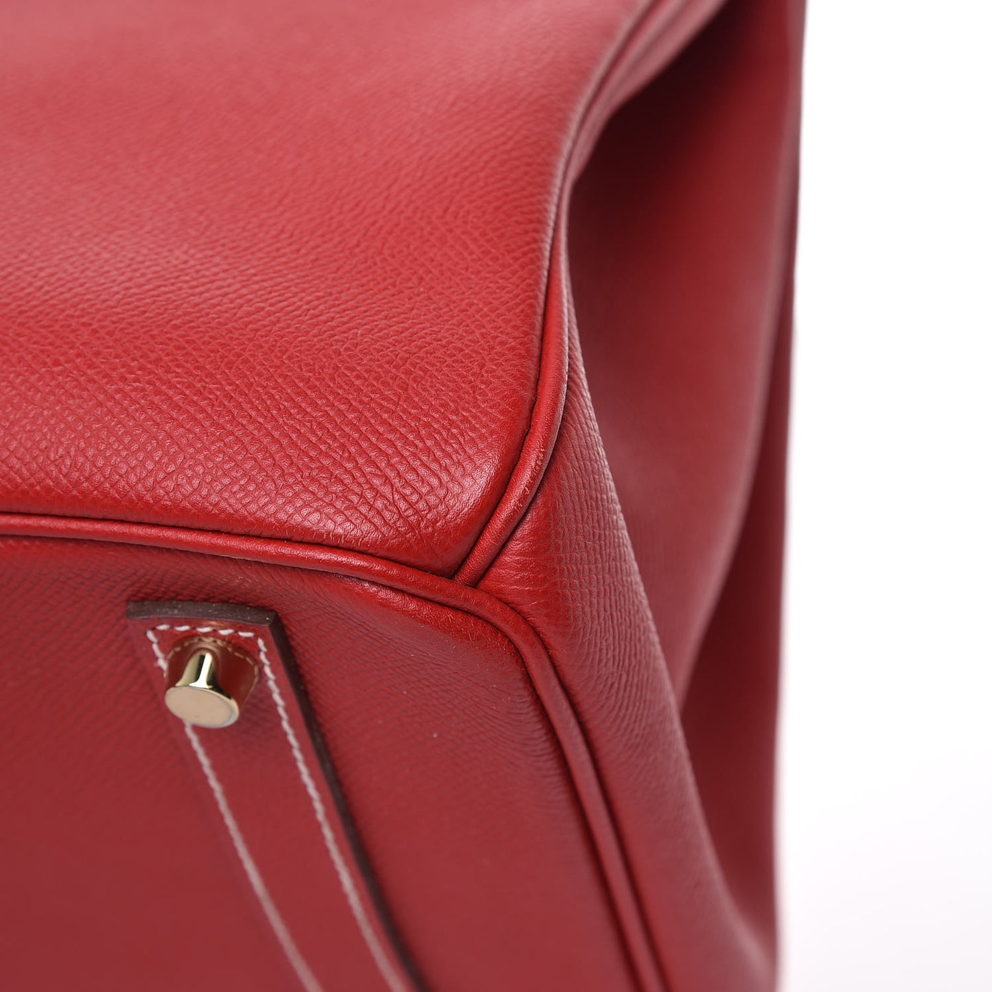 Epsom Candy Birkin 35 Rouge Casaque Bleu Thalassa