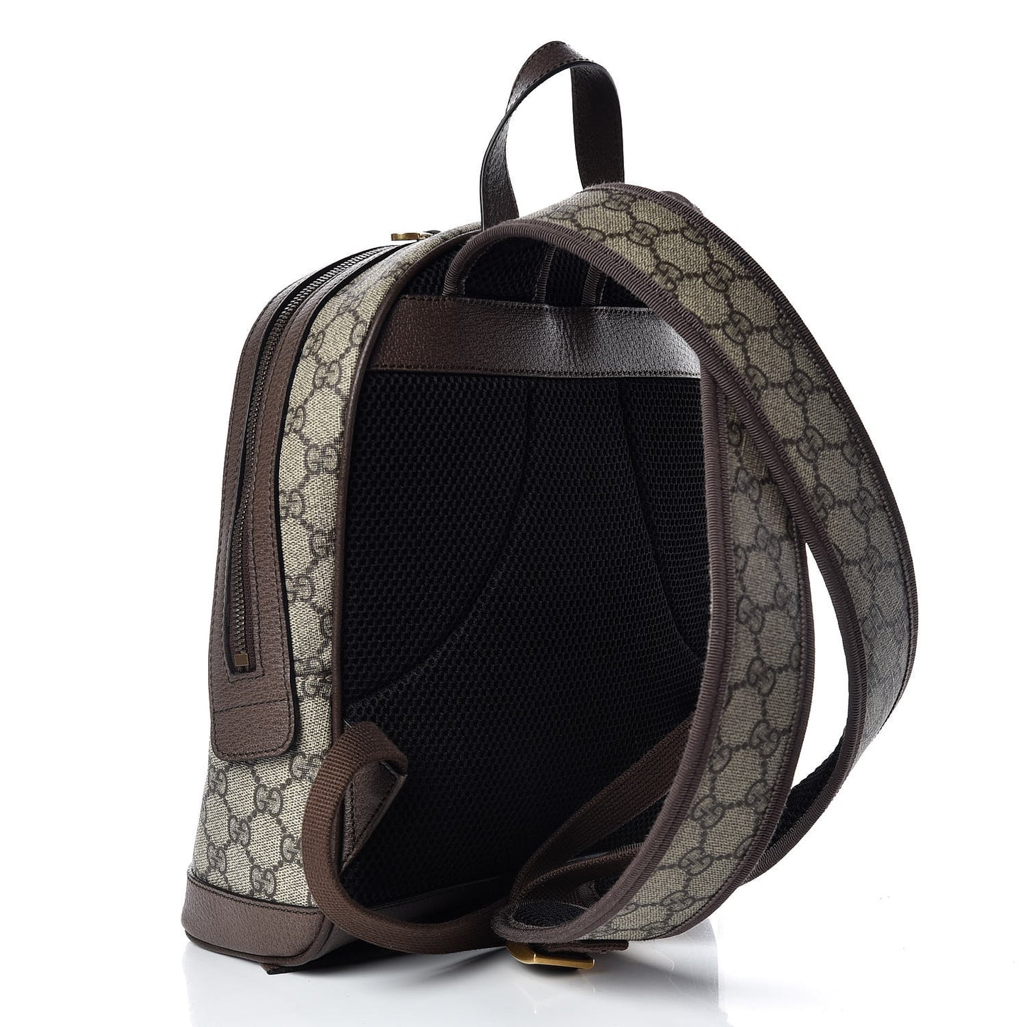 X DISNEY GG Supreme Monogram Web Three Little Pigs Ophidia Dome Backpack Beige New Acero