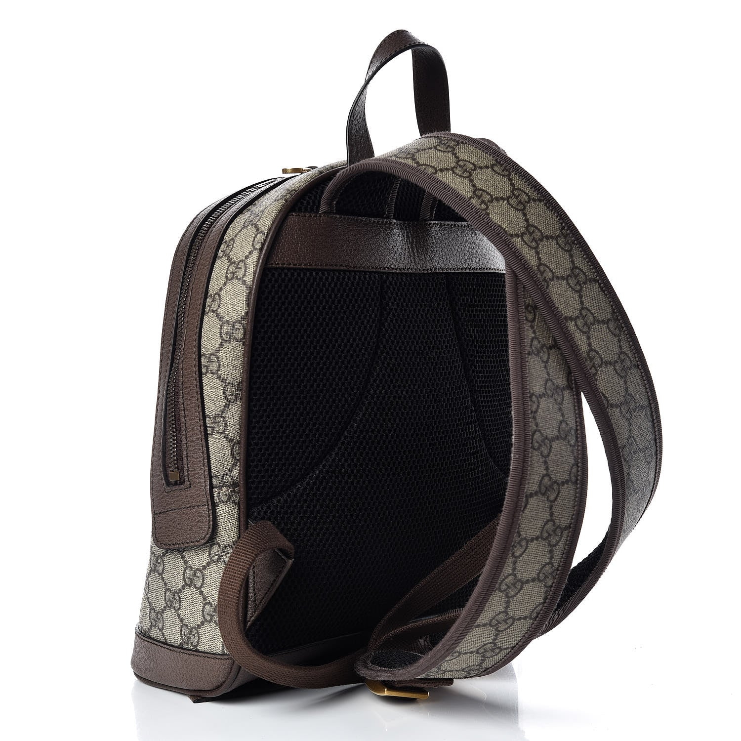 Gucci X DISNEY GG Supreme Monogram Web Three Little Pigs Ophidia Dome Backpack Beige New Acero 3 of 10