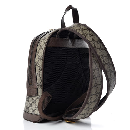 Gucci X DISNEY GG Supreme Monogram Web Three Little Pigs Ophidia Dome Backpack Beige New Acero 3 of 10