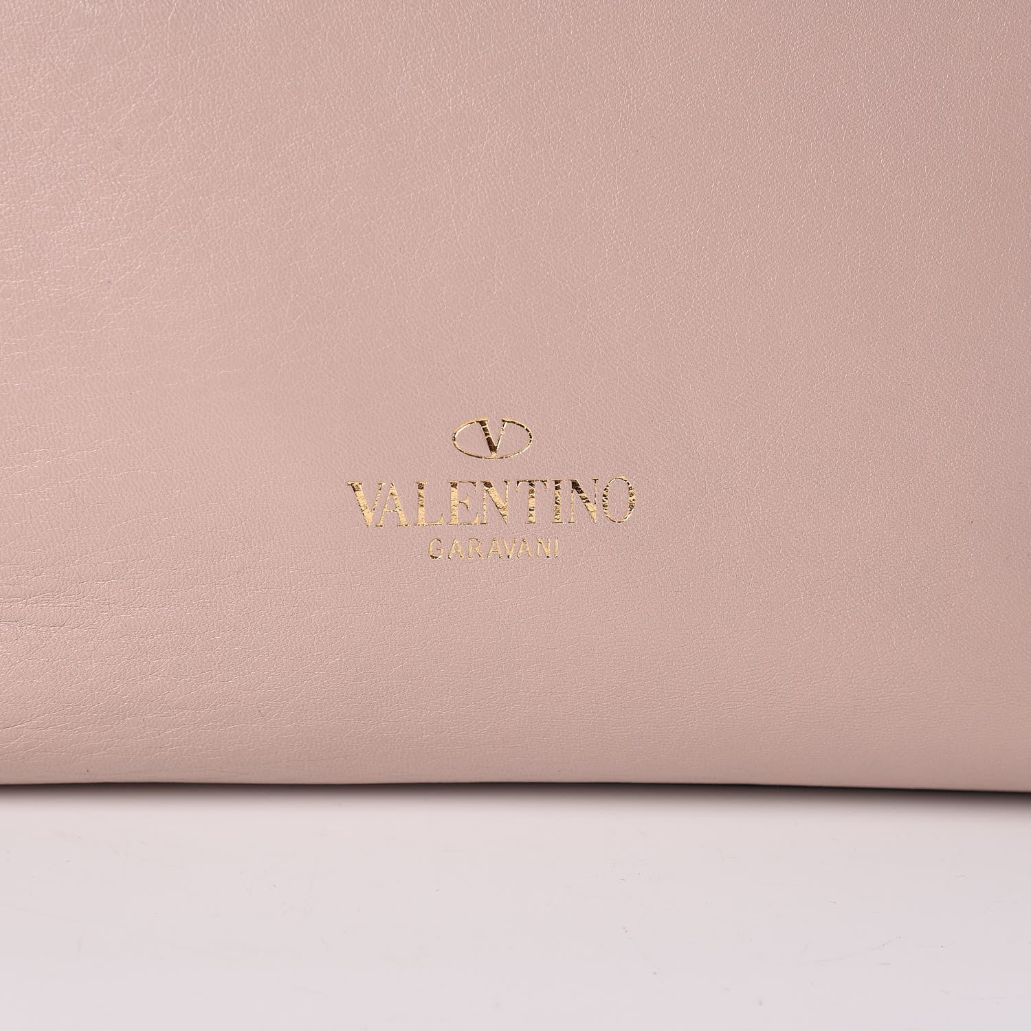 Valentino Garavani Nappa Crystal B Diamond Tote Light Pink 8 of 17