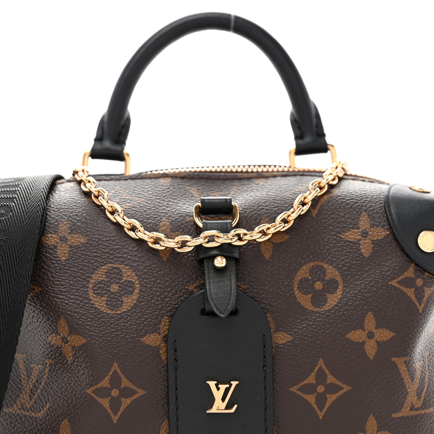 Monogram Petite Malle Souple Black