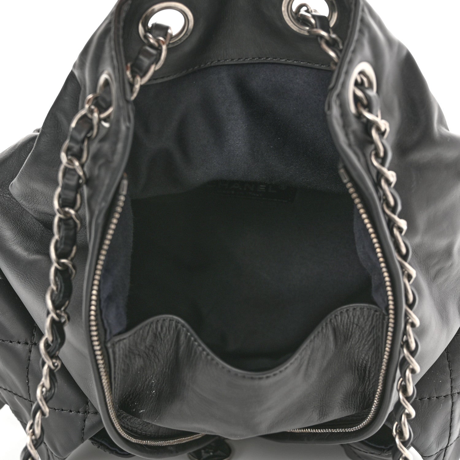 Chanel Calfskin Large Backpack Is Back Black 5 of 10