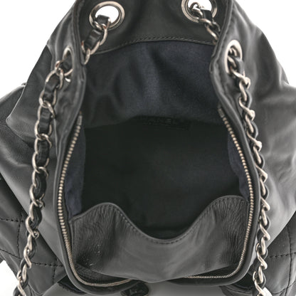 Chanel Calfskin Large Backpack Is Back Black 5 of 10