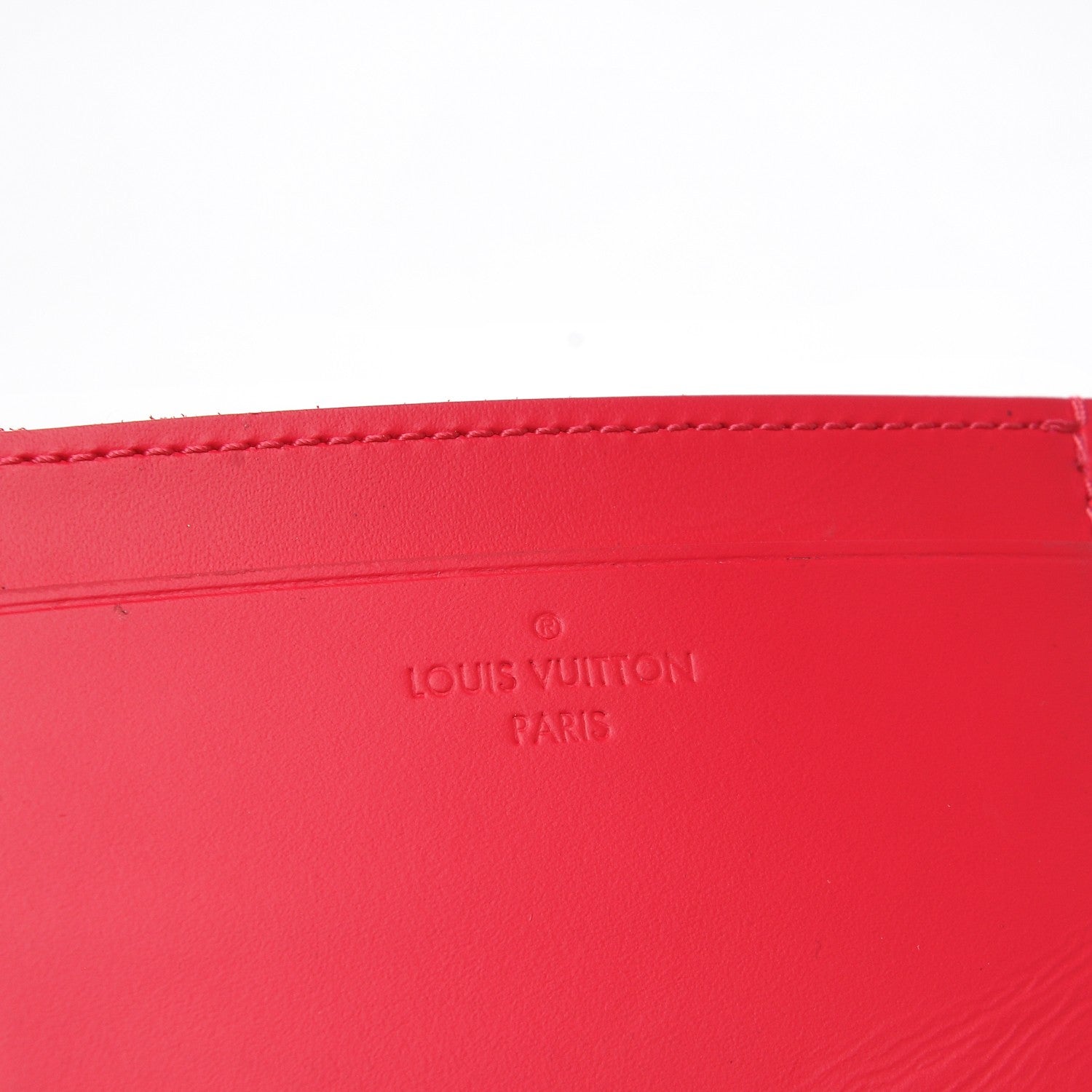 Louis Vuitton Calfskin Jeanne Wallet Card Holder Insert Hot Pink 6 of 6