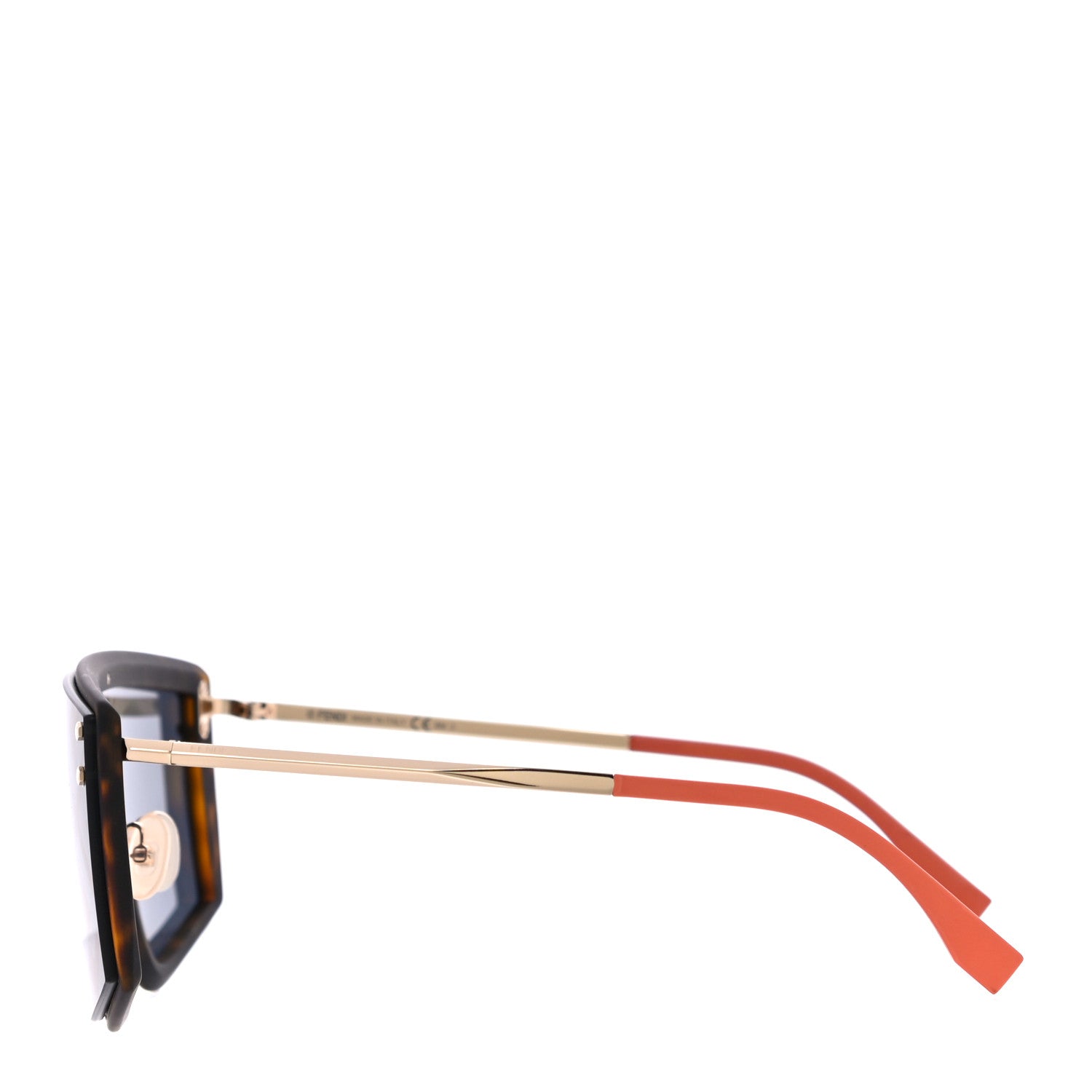 Fendi FF Shield Sunglasses FF M0076/G/S Black 2 of 7