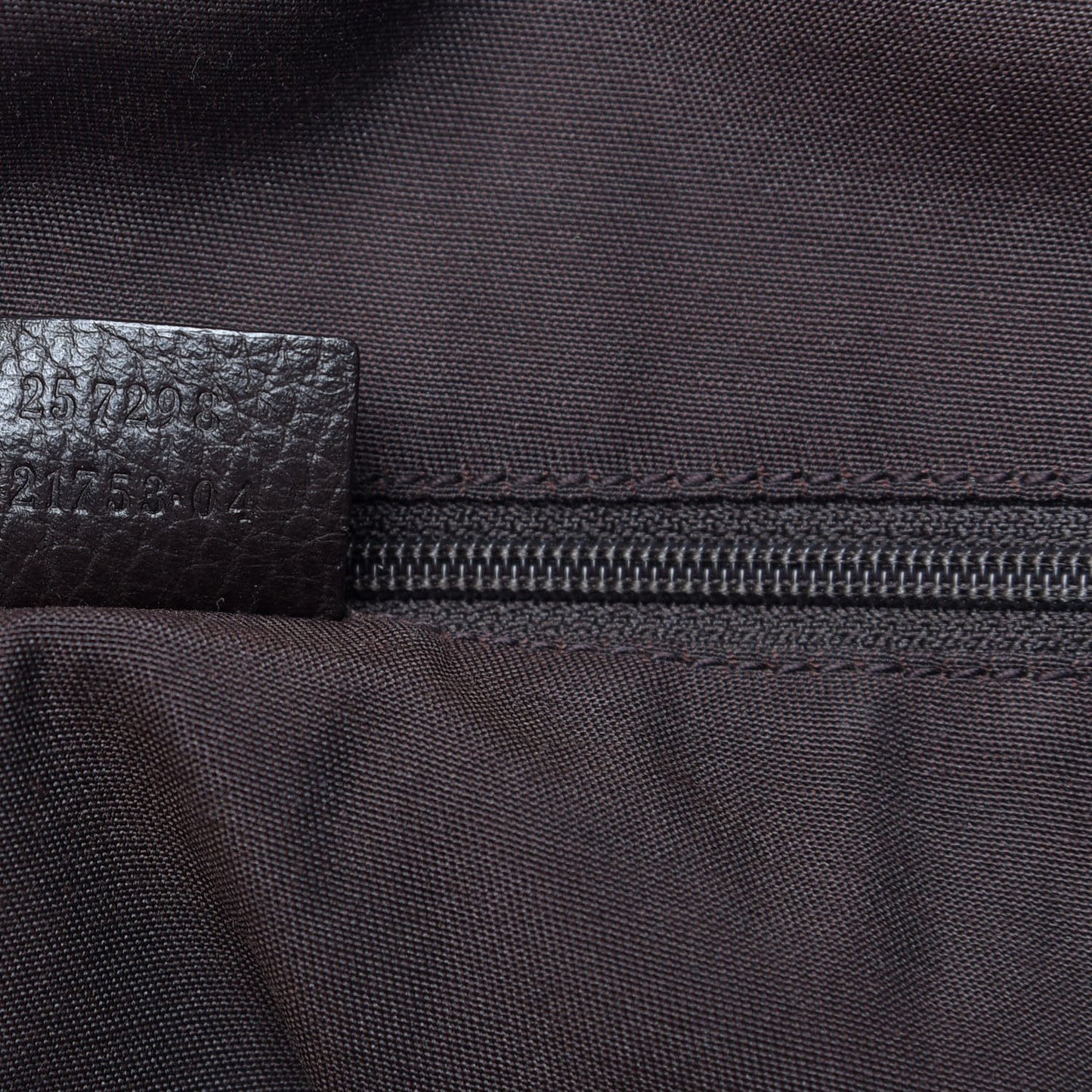 Crystal Monogram Travel Bag Dark Brown