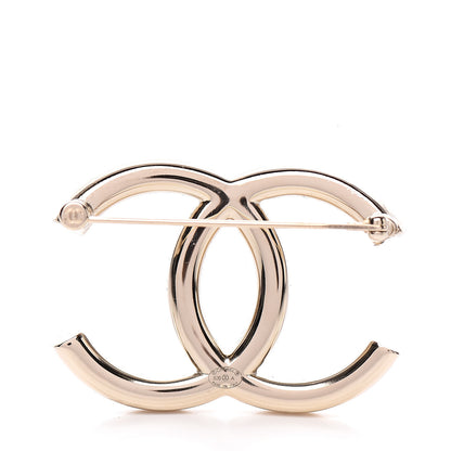 Chanel Baguette Crystal High Society CC Brooch Gold 2 of 5