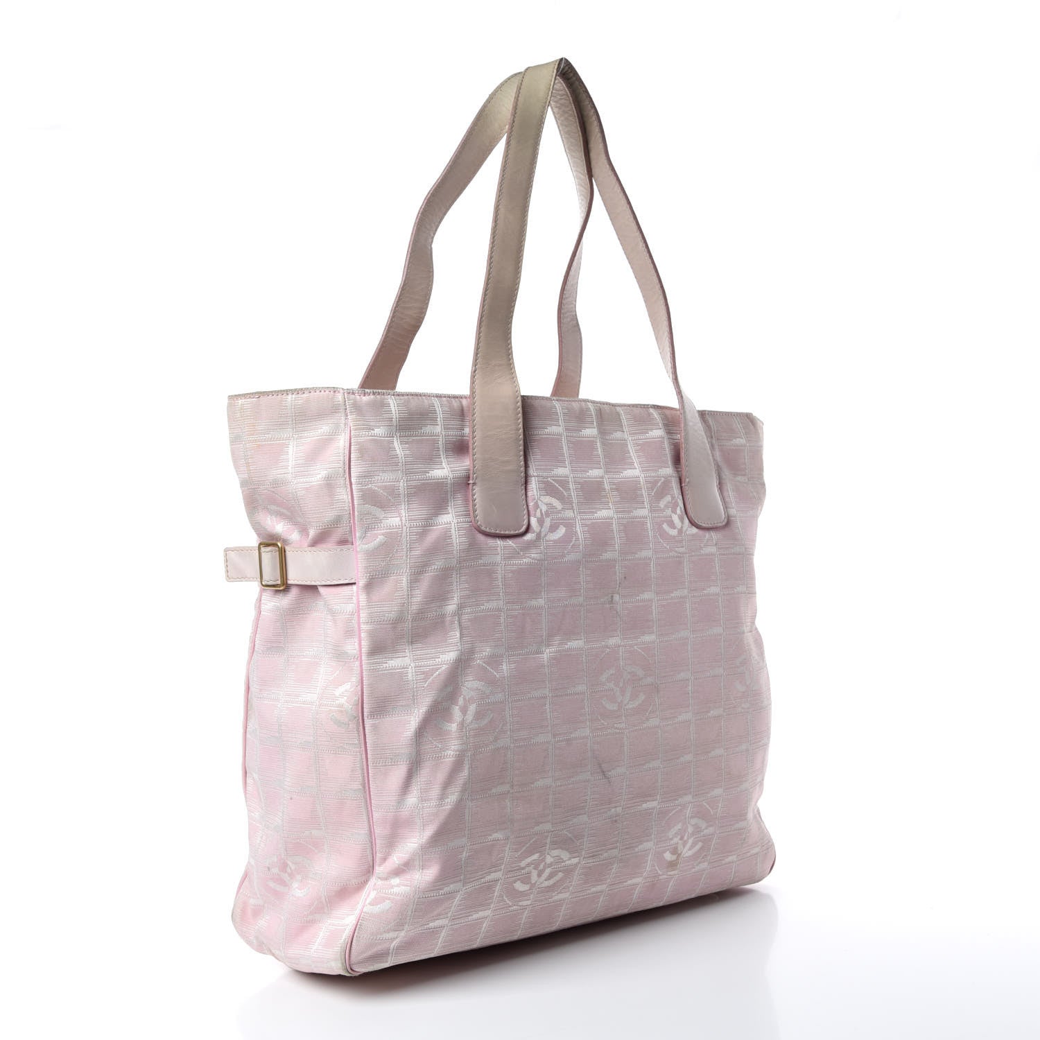 Chanel Nylon Medium Travel Tote Pink 3 of 17