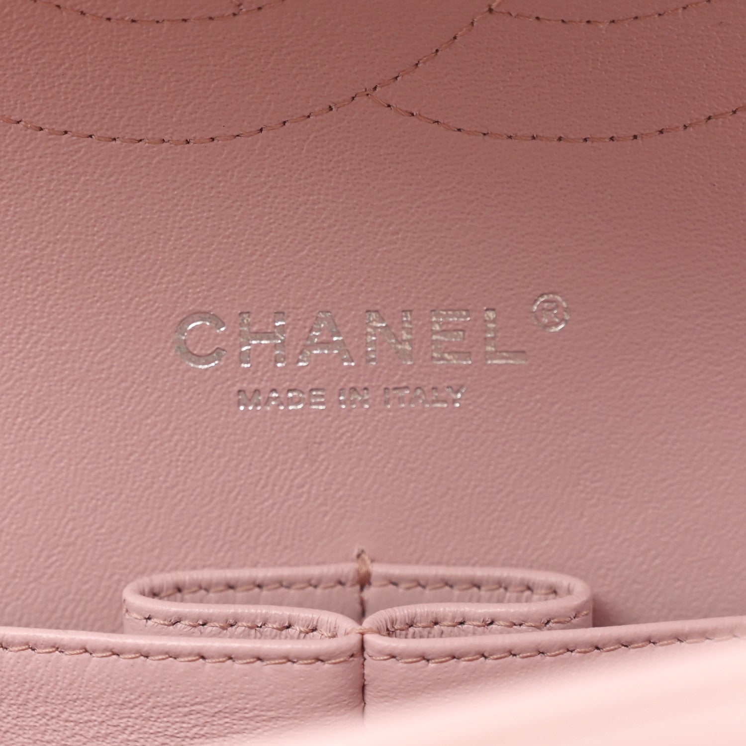 Chanel Lambskin Quilted Jumbo Double Flap Light Pink 6 of 11