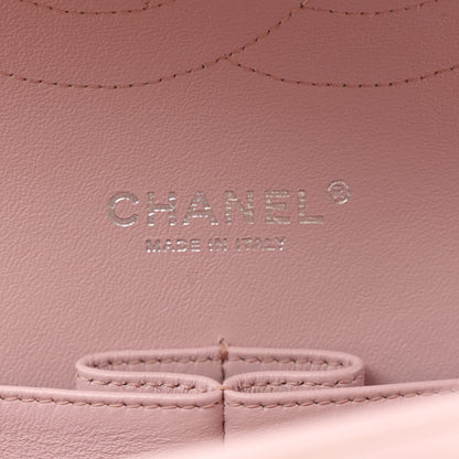 Chanel Lambskin Quilted Jumbo Double Flap Light Pink 6 of 11