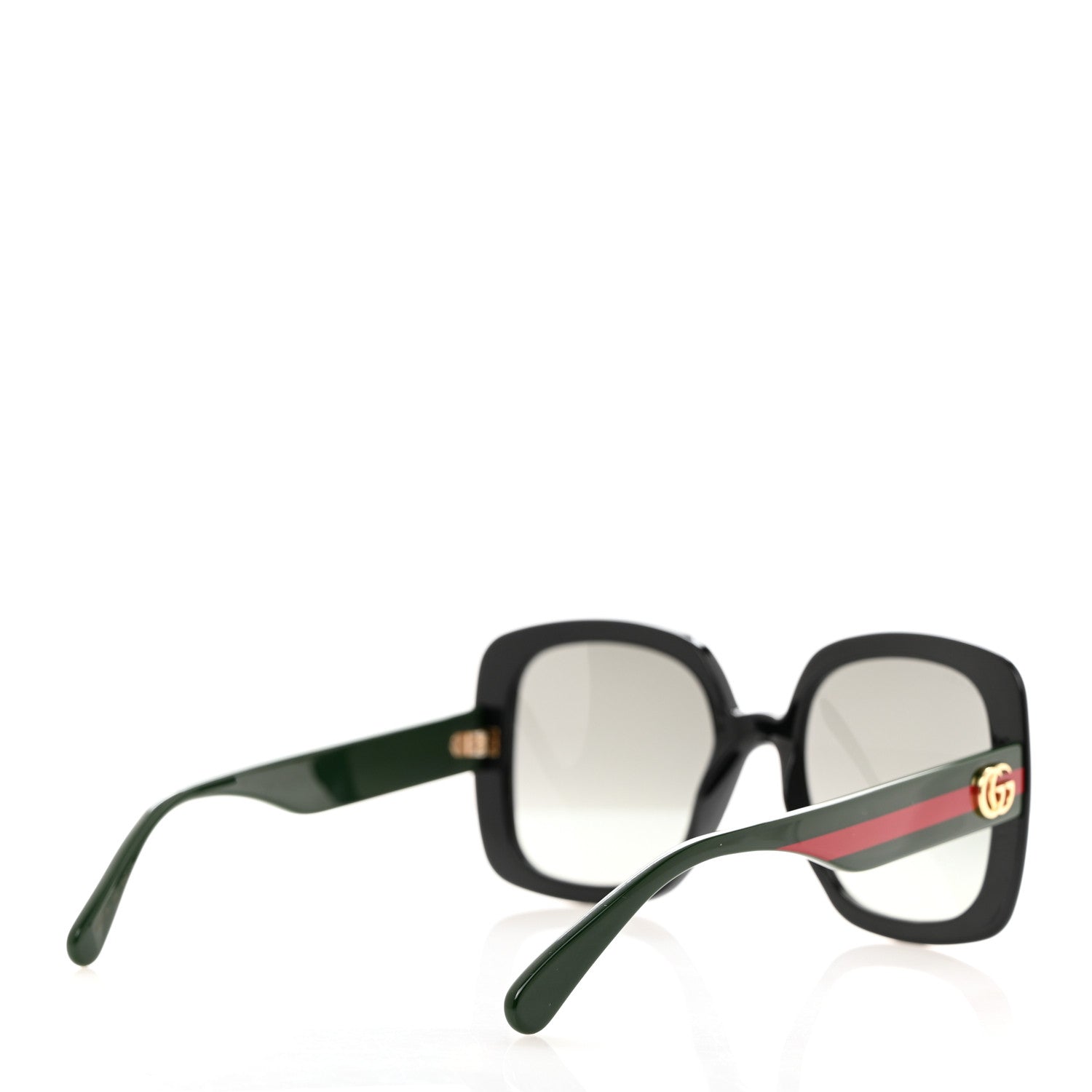 Gucci Acetate Square GG Web Sunglasses GG0713S Black 4 of 8