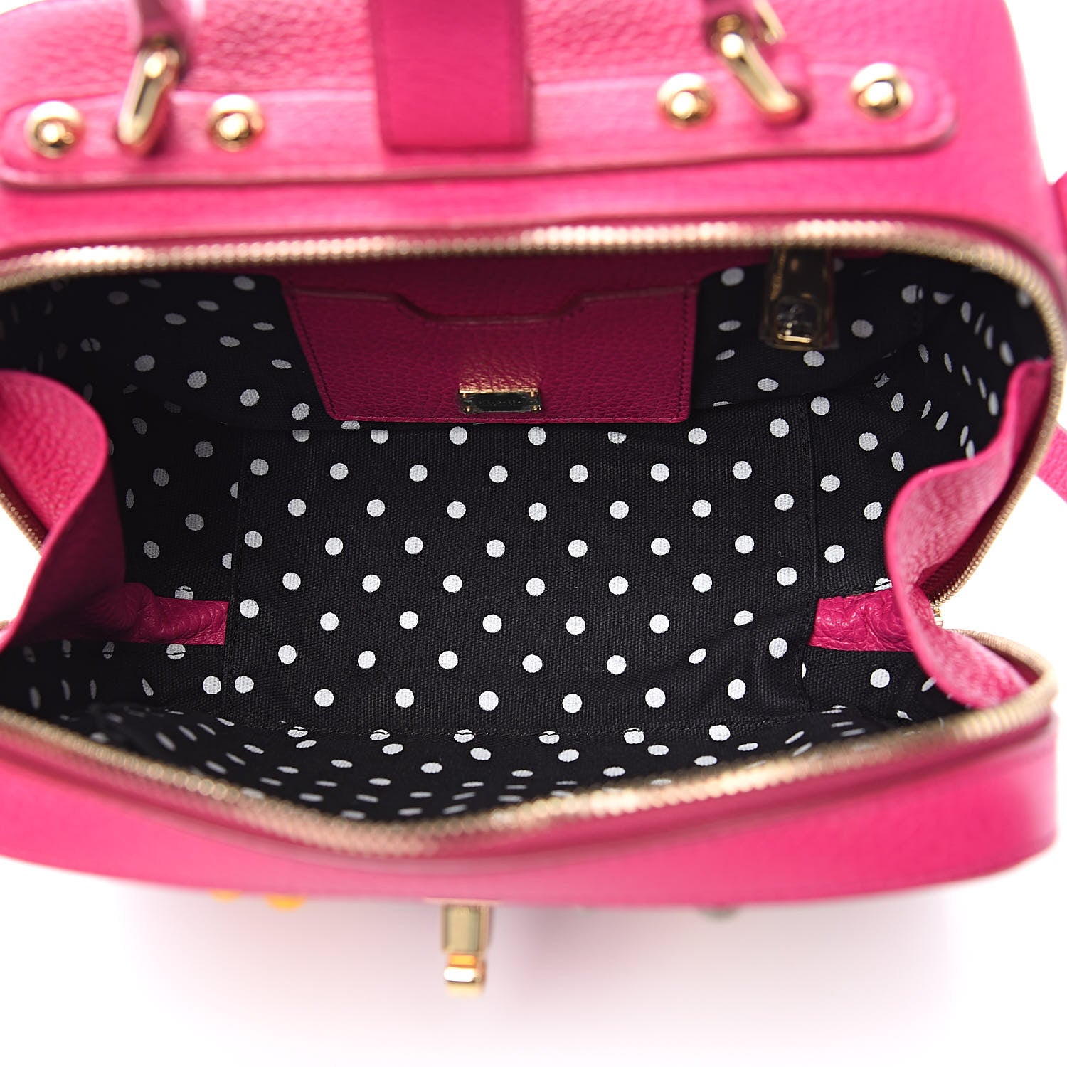 Dolce & Gabbana Calfskin Family Box Bag Hot Pink 5 of 9