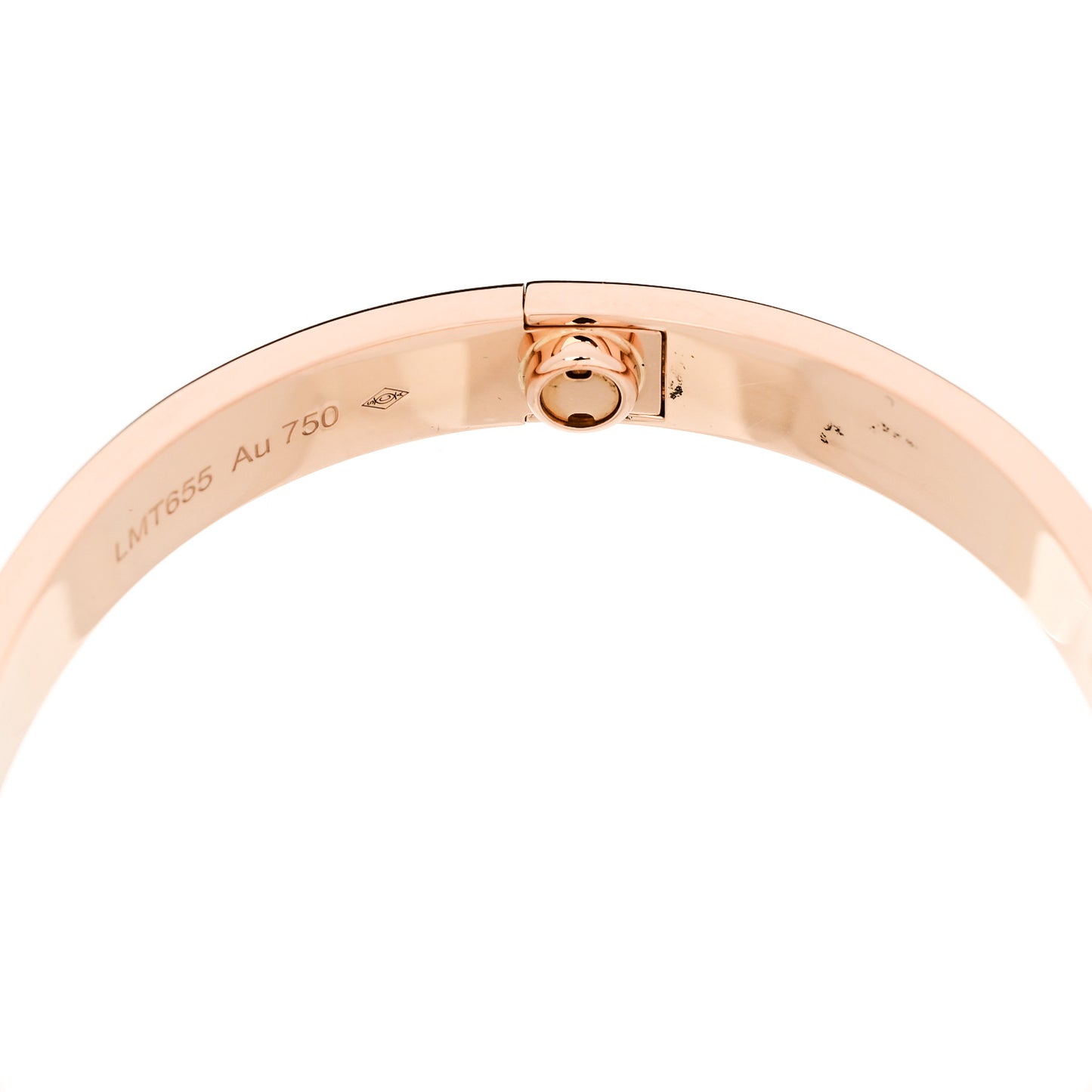 18K Pink Gold Love Bracelet 16
