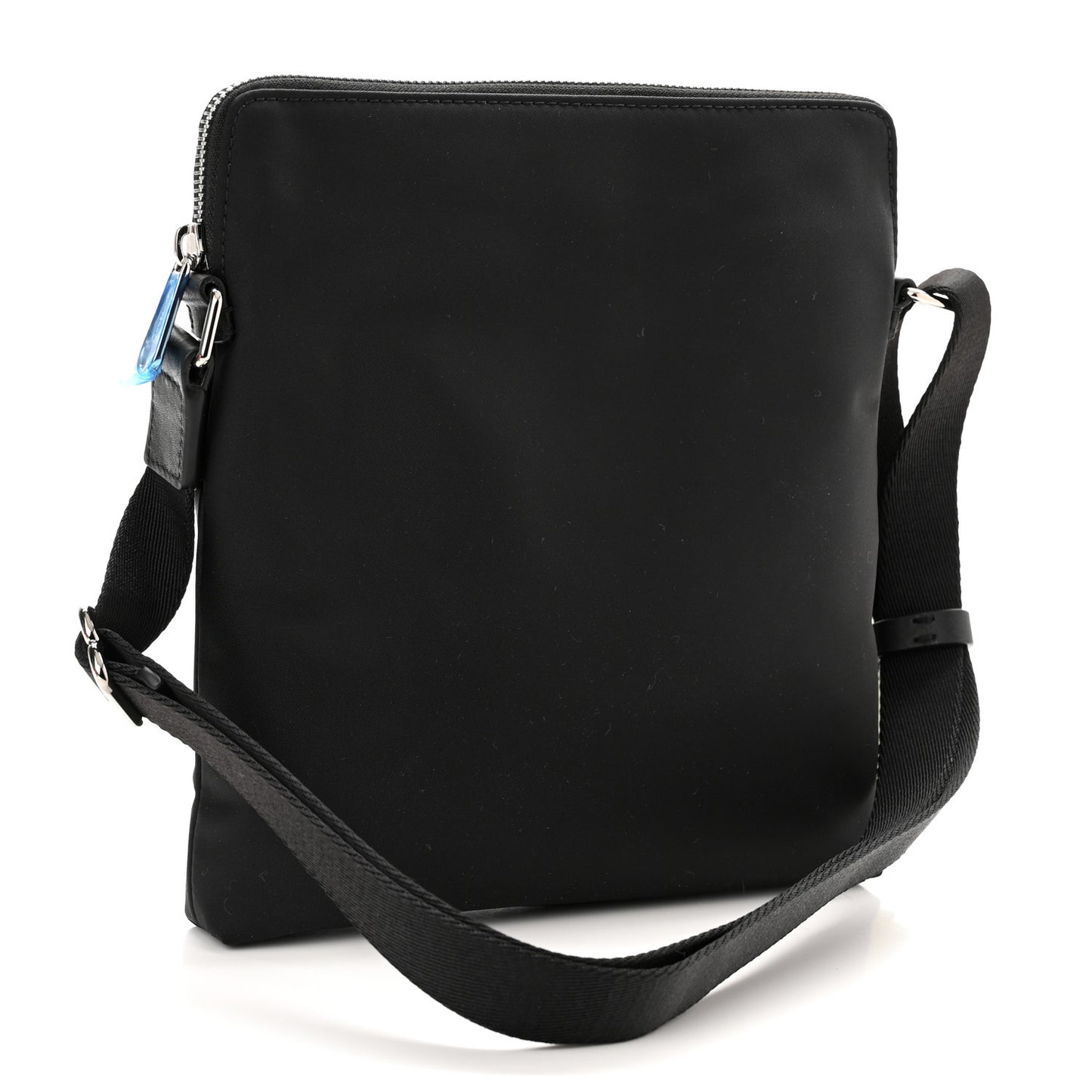 Econyl Logo Print Crossbody Bag Black