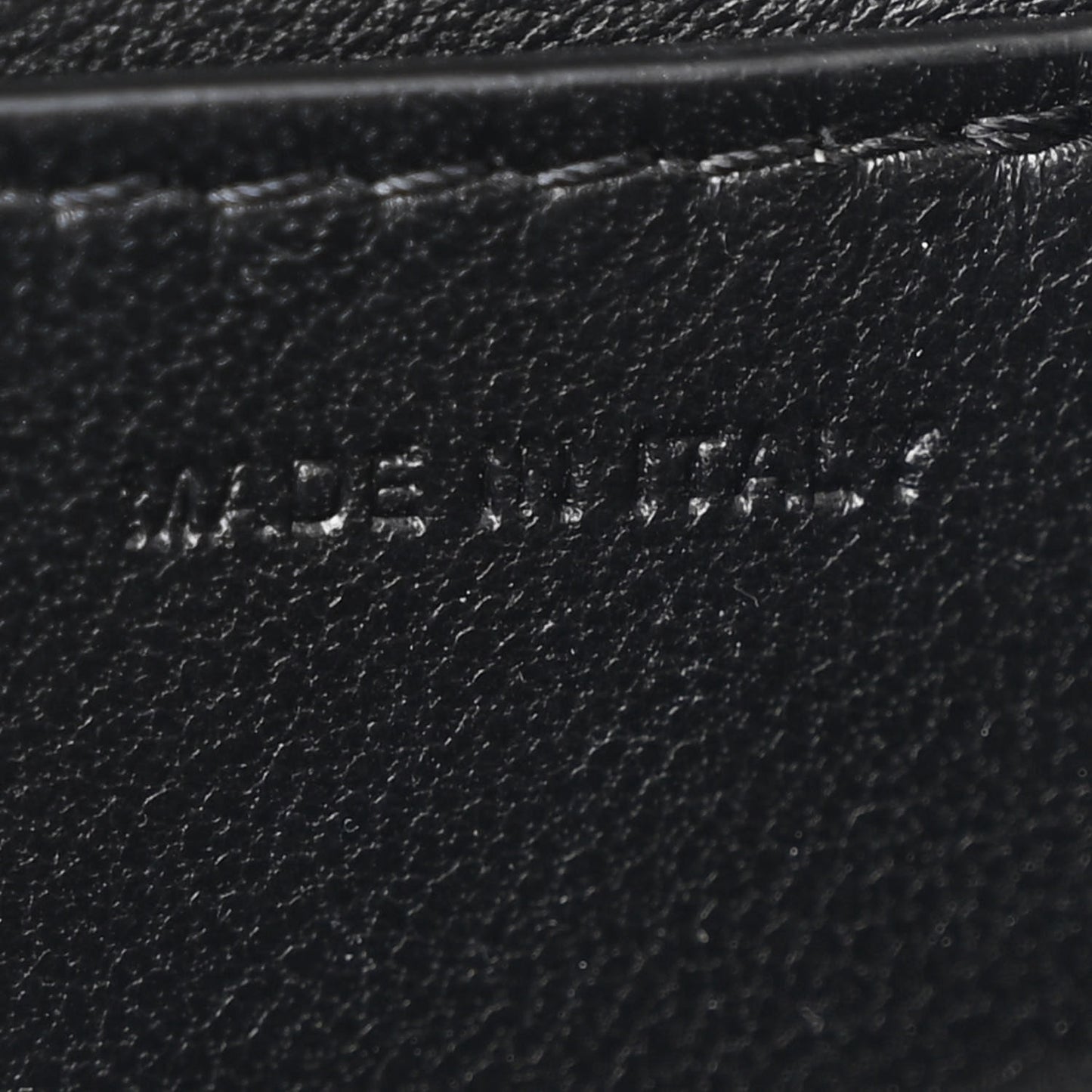 Calfskin Vlogo Loco Shoulder Bag Black