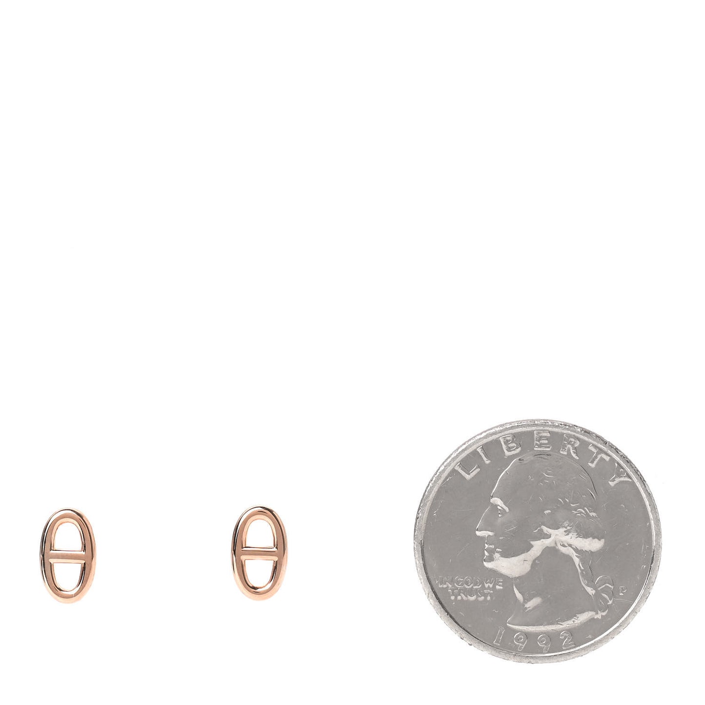 18K Rose Gold TPM Farandole Stud Earrings
