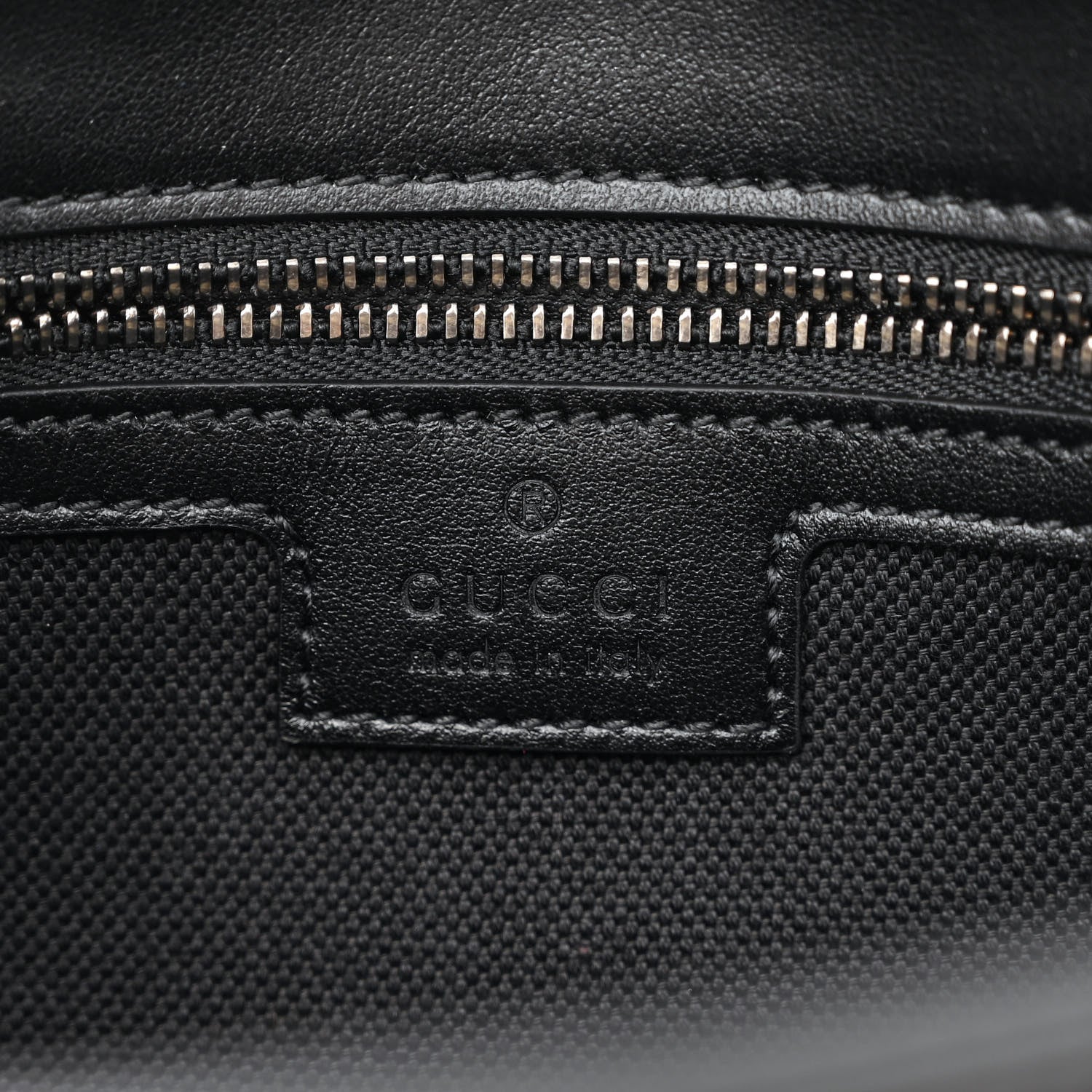 Gucci Calfskin Matelasse Monochrome Small GG Marmont Shoulder Bag Black 6 of 10