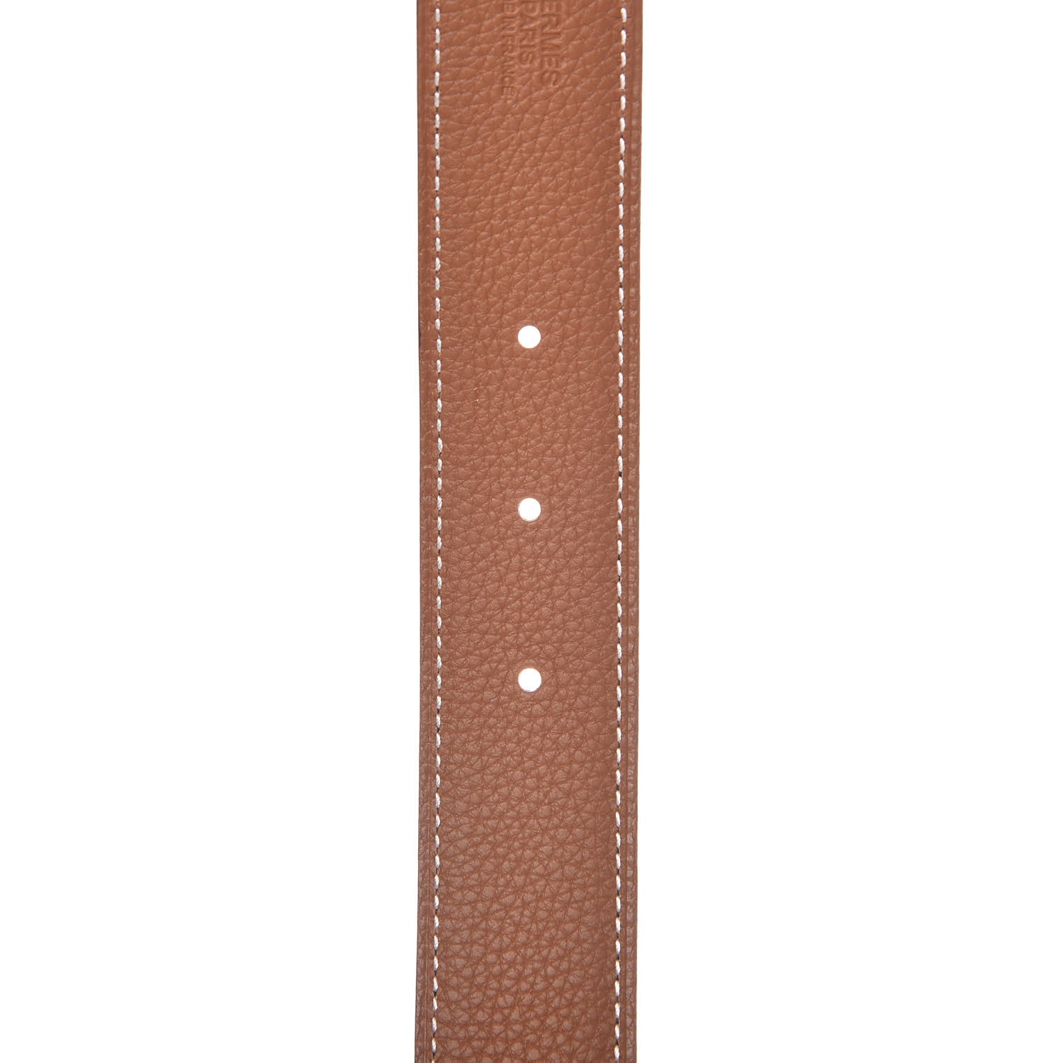 Hermes Box Togo 32mm Pegase H Belt 95 Black Gold 5 of 7