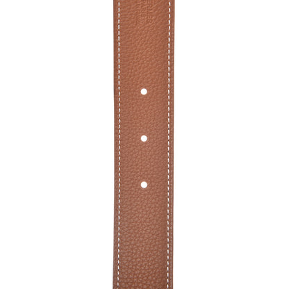 Hermes Box Togo 32mm Pegase H Belt 95 Black Gold 5 of 7