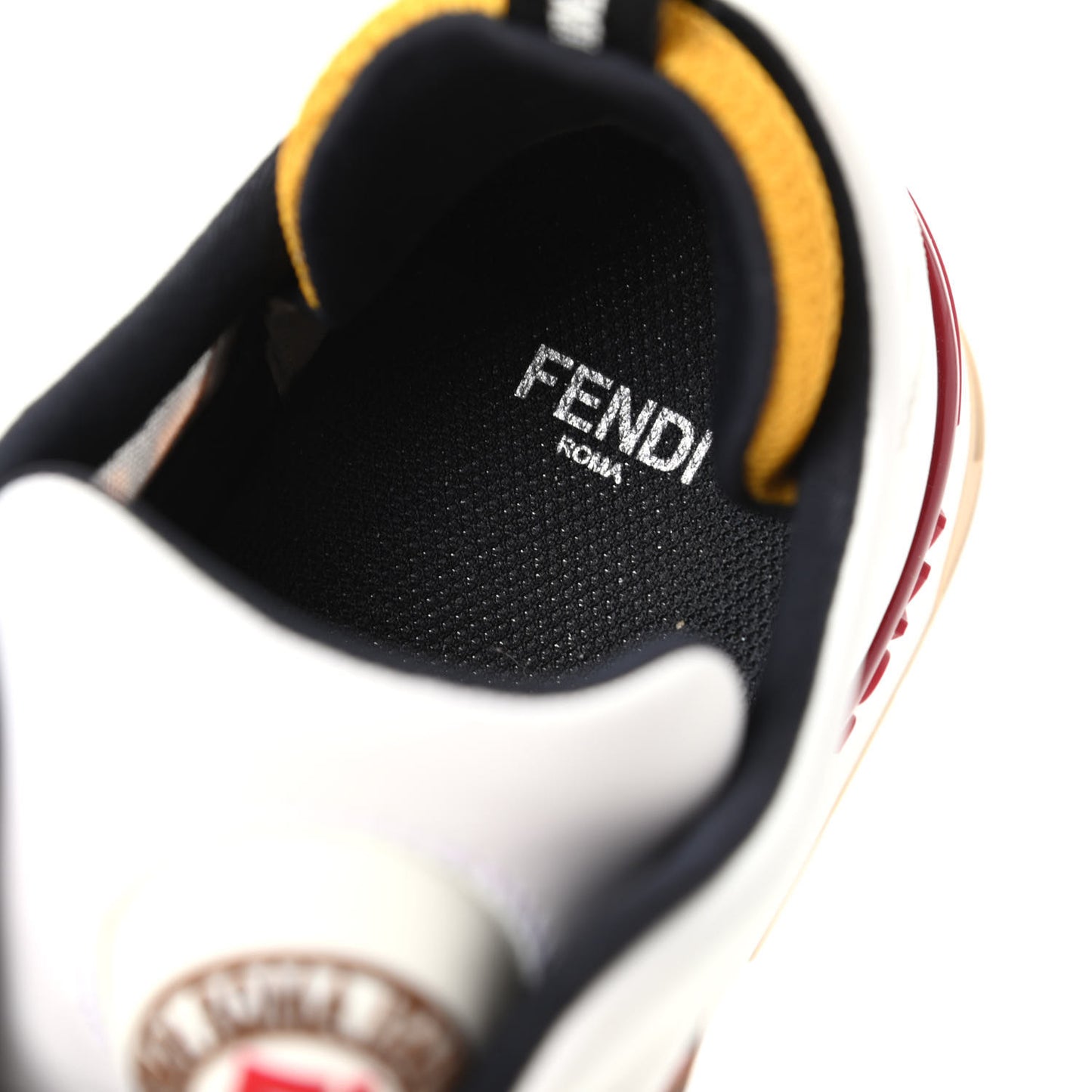 Vitello Mesh FF T-Rex Sneakers 40.5 Ultra White Tobacco Moro Zucca