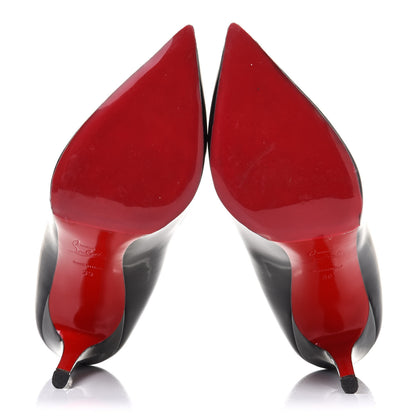 Christian Louboutin Patent Pigalle 100 Pumps 39 Black 5 of 11