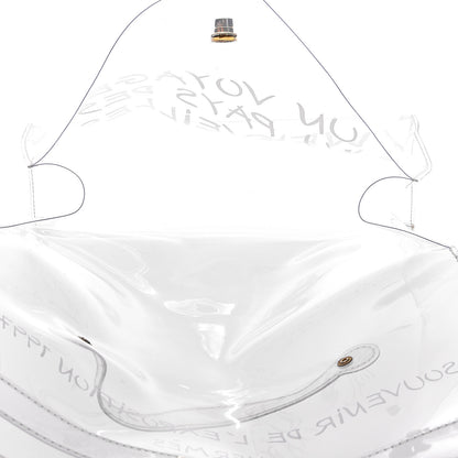 Hermes Vinyl Souvenir De L'Exposition Kelly Transparent 5 of 10