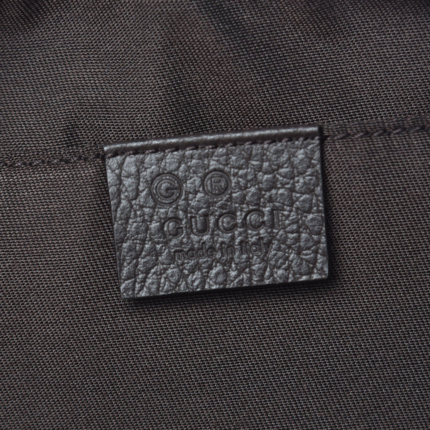 Gucci Monogram Belt Bag Dark Brown 6 of 8