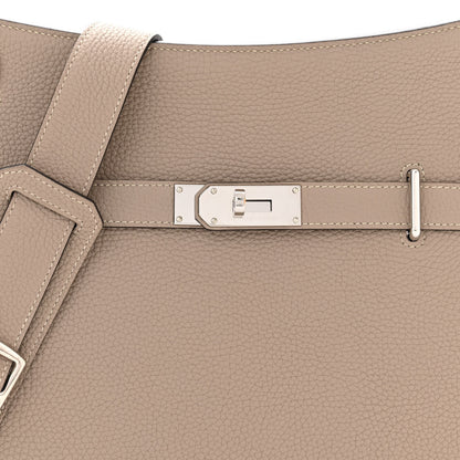 Hermes Taurillon Clemence Jypsiere 34 Gris Tourterelle 8 of 13