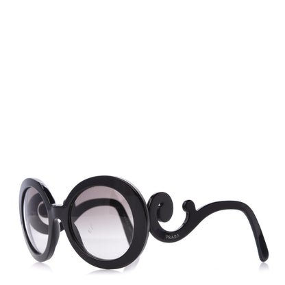 Prada Baroque Sunglasses SPR 27N Black 1 of 7