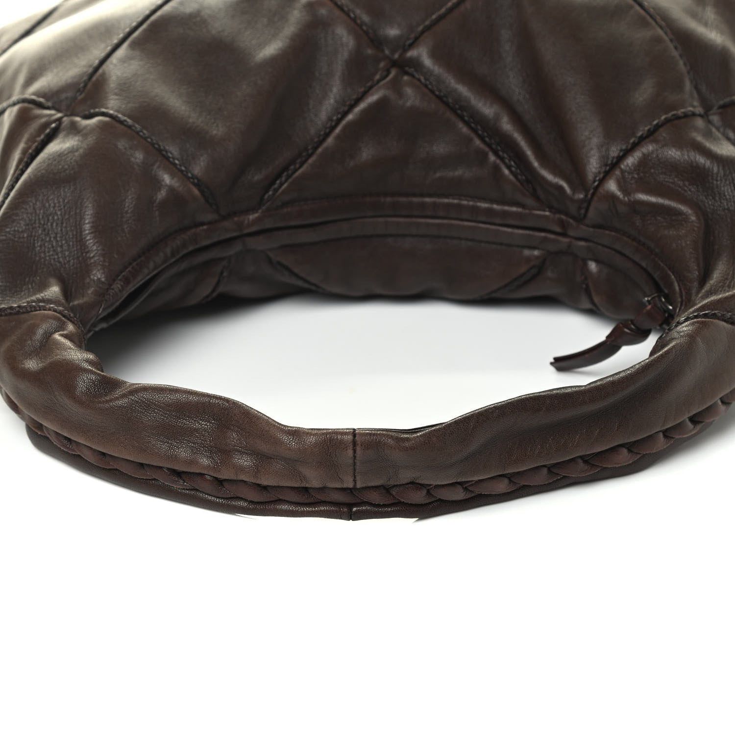 Bottega Veneta Nappa Quilted Medium Veneta Hobo Ebano 7 of 8