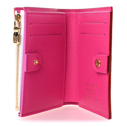 Louis Vuitton LV X TM Monogram Multicolor Lisa Wallet White 5 of 7