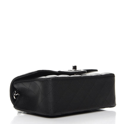 Chanel Caviar Quilted Mini Rectangular Flap Black 4 of 8