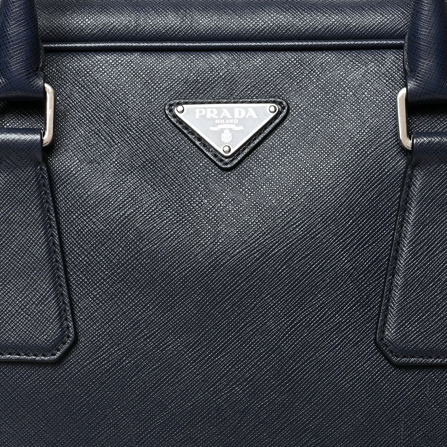 Prada Saffiano Travel Briefcase Baltico 7 of 15