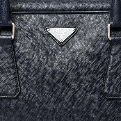 Prada Saffiano Travel Briefcase Baltico 7 of 15