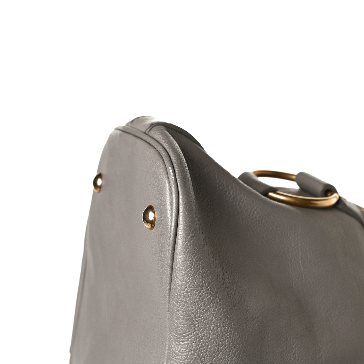 Saint Laurent Calfskin Large Muse Gray 17 of 20