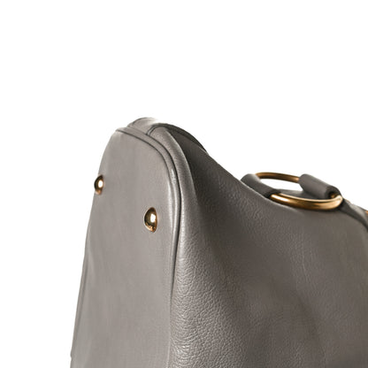 Saint Laurent Calfskin Large Muse Gray 17 of 20