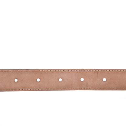 Gucci Moon Calfskin Interlocking G 25mm Belt 95 38 Vibrant Orange 7 of 8