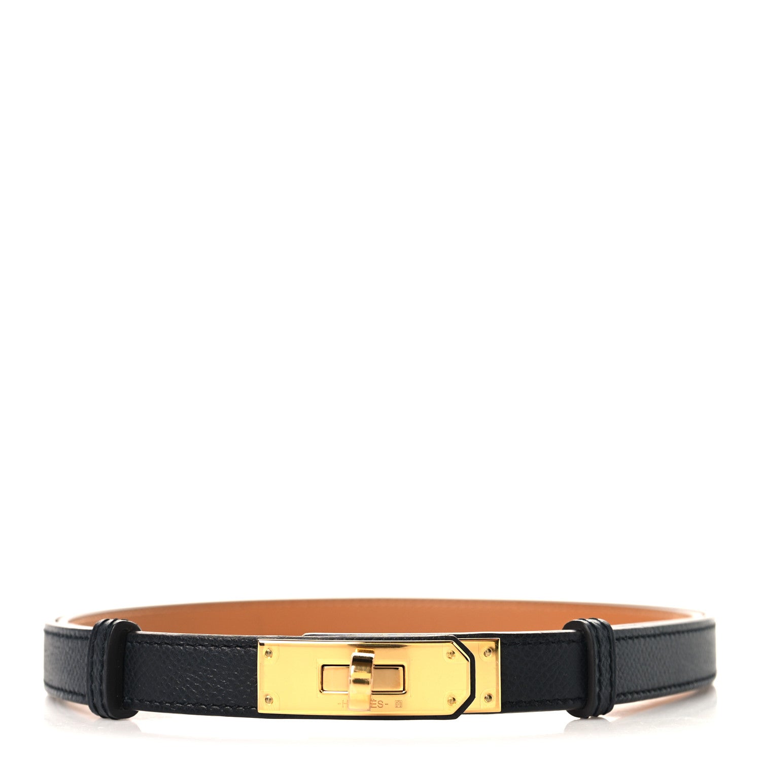 Hermes Epsom Kelly Belt Black 1 of 4