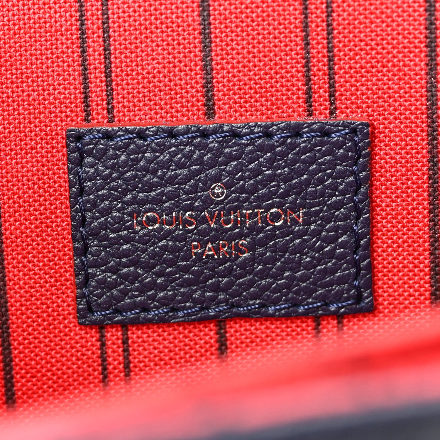 Louis Vuitton Empreinte Pochette Metis Marine Rouge 6 of 8