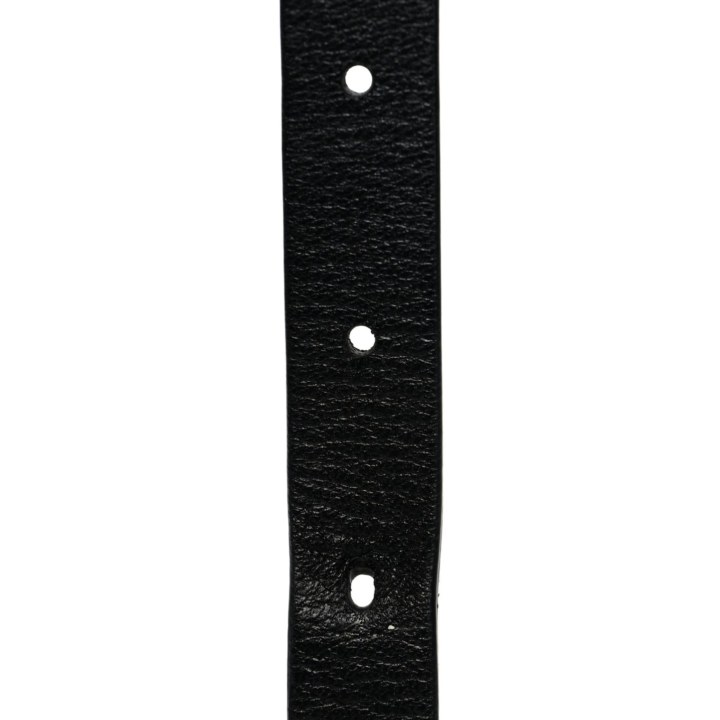 Lambskin CC Pearl Chain Belt 75 30 Black