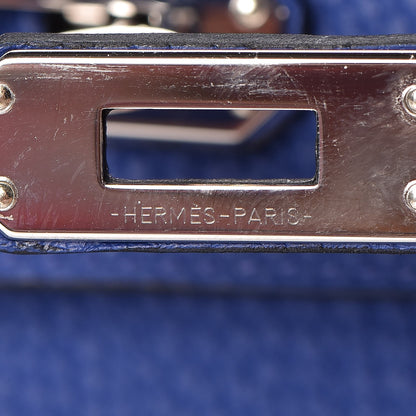 Hermes Togo Birkin 25 Bleu Electrique 22 of 26