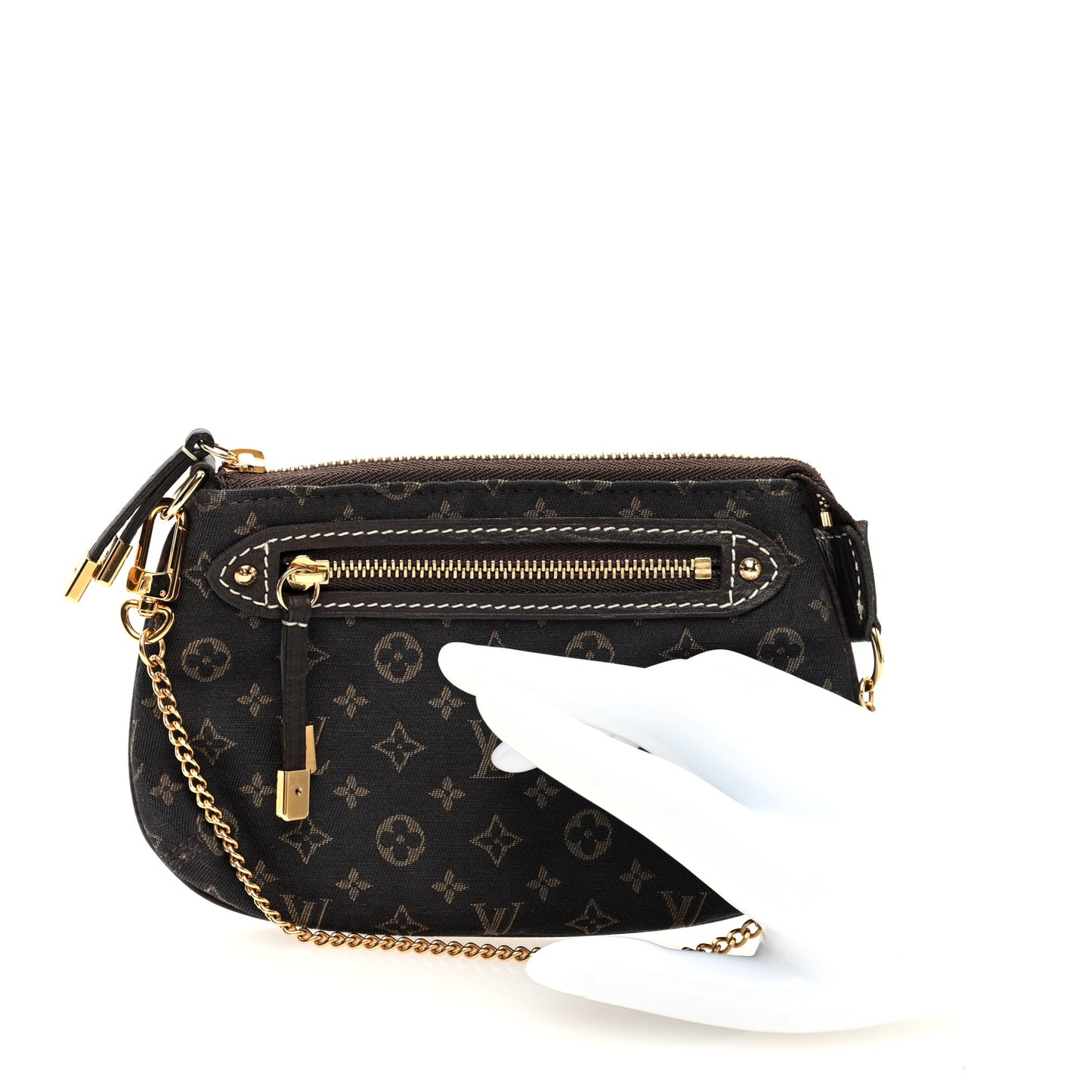 Monogram Idylle Mini Pochette Accessories Fusain