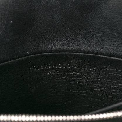 Balenciaga Calfskin Logo Matelasse Large BB Flap Chain Shoulder Bag Black 6 of 14