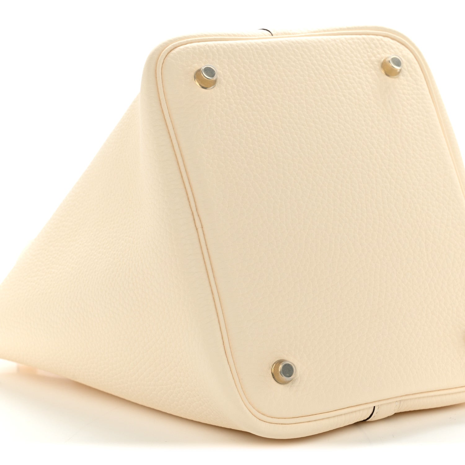 Hermes Taurillon Clemence Picotin Lock 22 MM Nata 9 of 11
