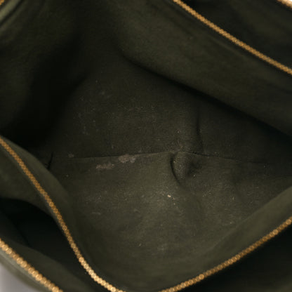 Louis Vuitton Lambskin Embossed Monogram Coussin MM Khaki 7 of 12