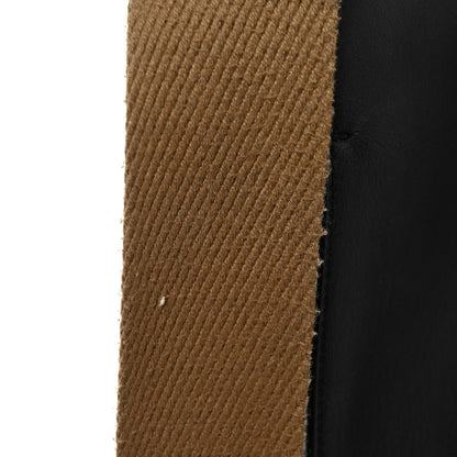 Fendi Vitello Seta Glazed Fabric FF 1974 Medium Peekaboo X-Lite Black Fragola 11 of 12